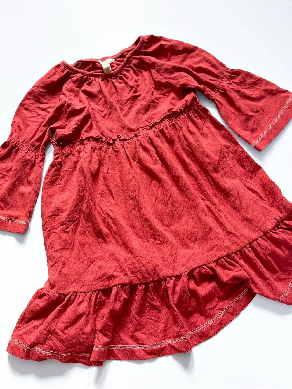 Matilda Jane Girls Terracotta Casual Dress Like New
